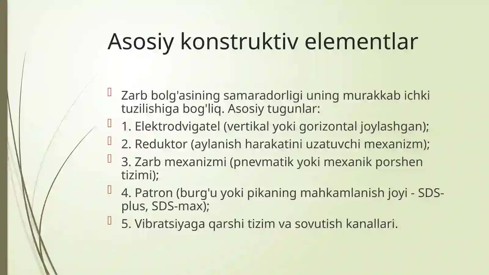 Zarb Bolg'alarining Vazifasi va Ishlash Prinsipi 4