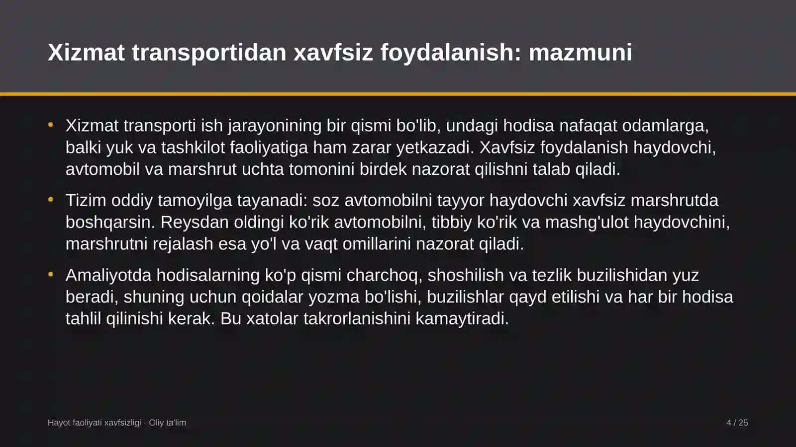 Avtoservis korxonalari misolida: mohiyati, bosqichlari, usullari va ko'rsatkichlari 4