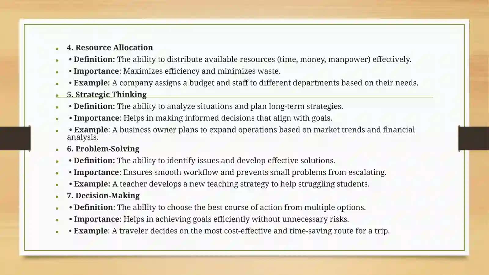 Key Planning Skills and Their Importance 4