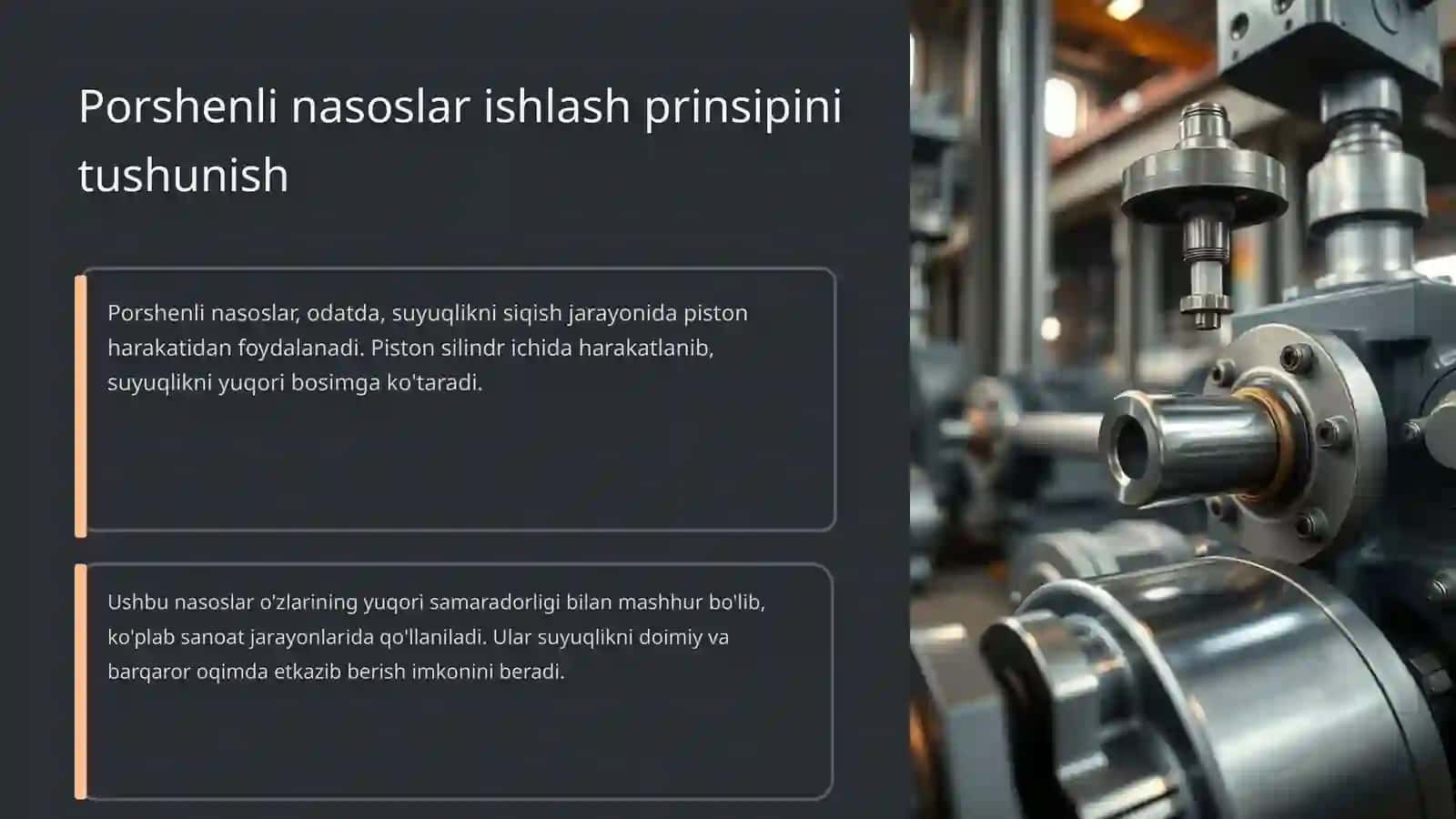 Porshenli nasoslarning foydali ish koeffisiyenti 4