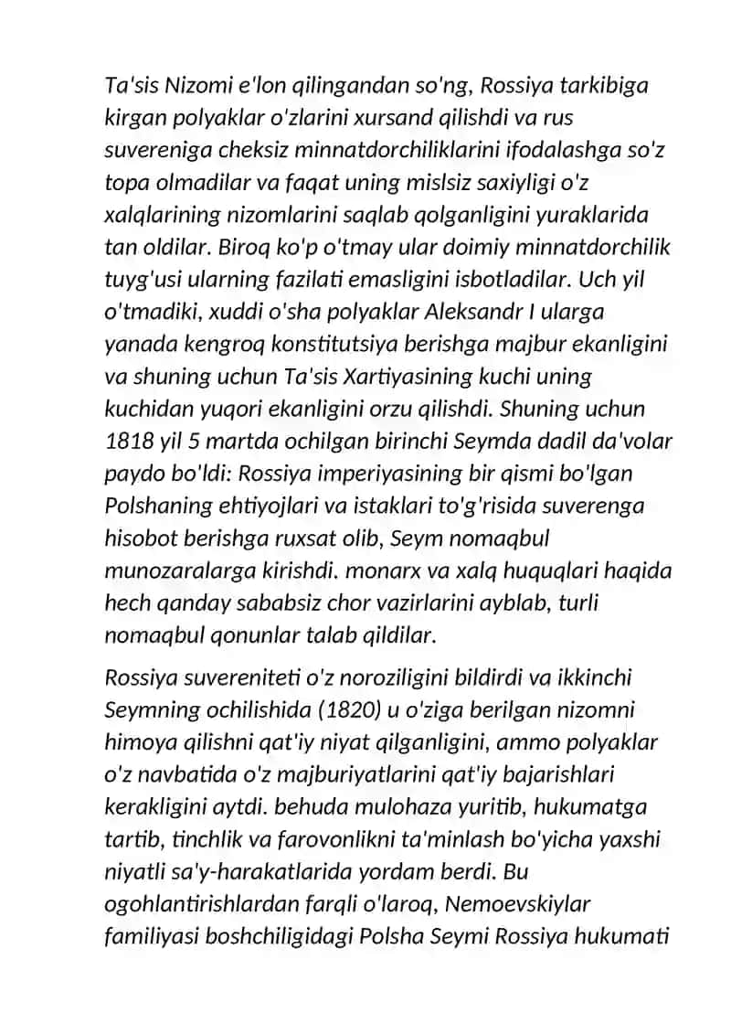 Polsha Rossiya imperiyasi 4