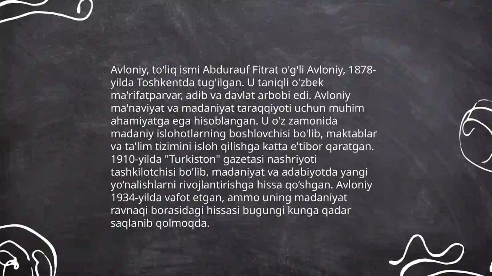Abdulla Avloniyning,,Madaniyat to'lqinlari''maqolasi va E.Tofflerning,,Uchinch to'lqin" asaridan taqdimot tayyorlash 4