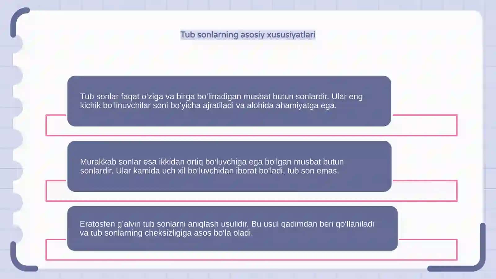 Tub va murakkab sonlar 4