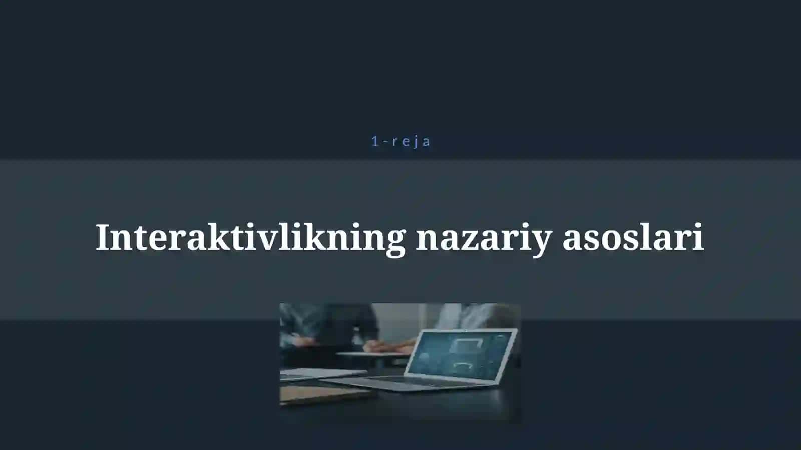 Pedagogik Psixologiya INTERFAOL METODLAR 4