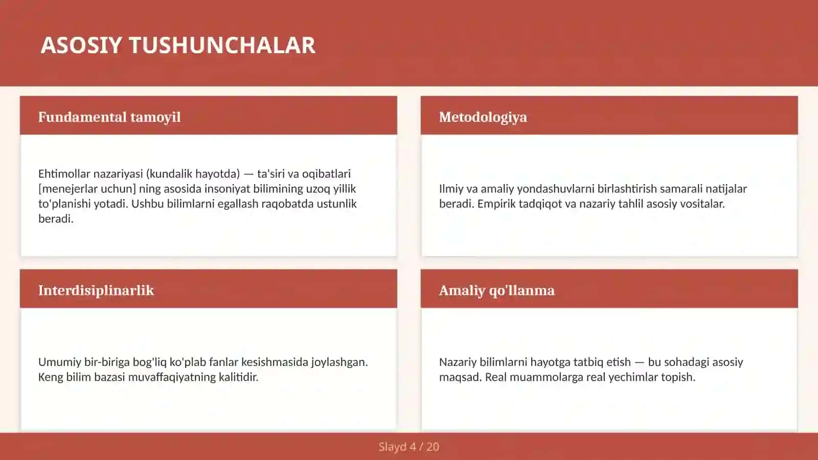 Ehtimollar nazariyasi (kundalik hayotda) — ta'siri va oqibatlari [menejerlar uchun] 4