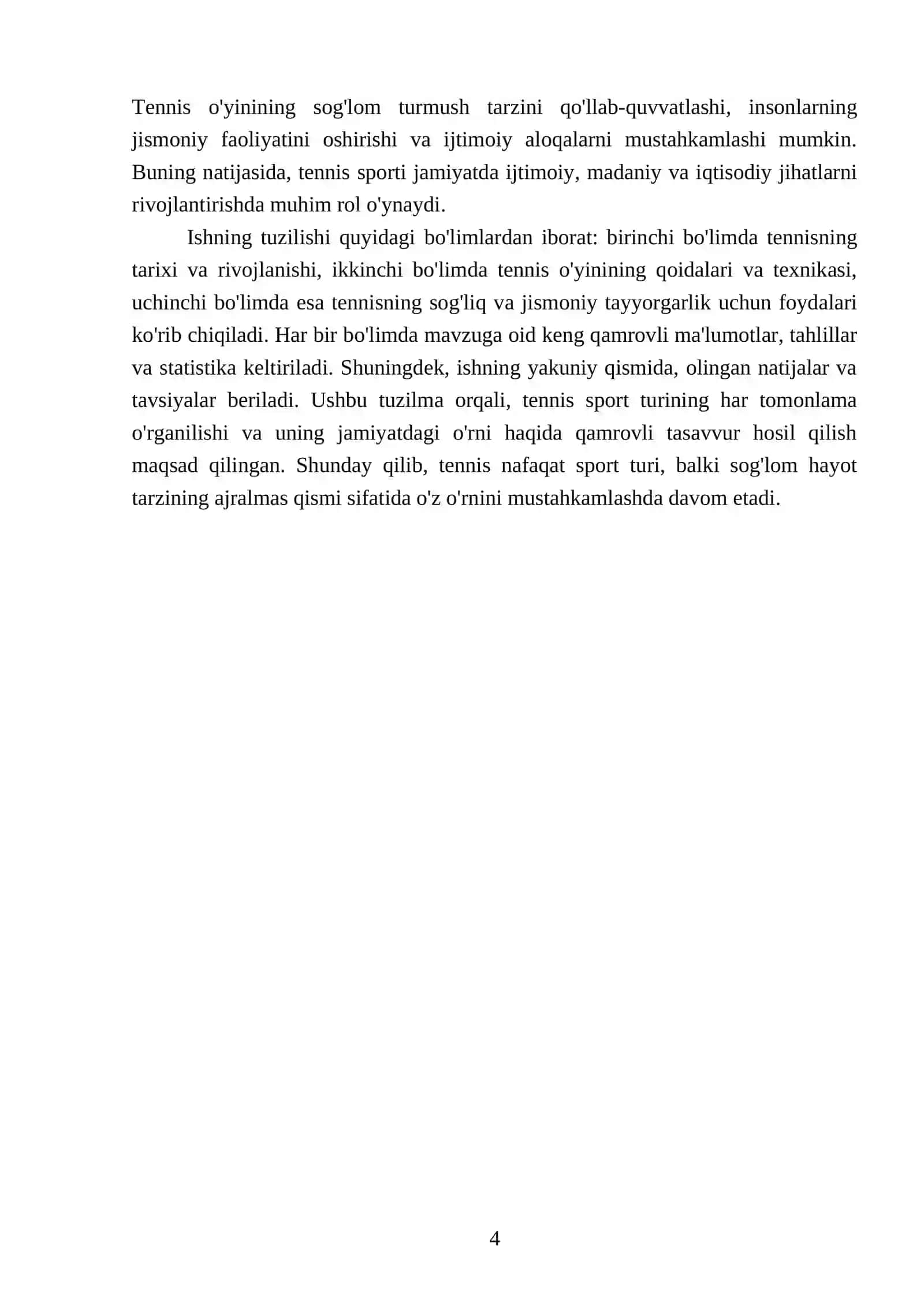 Tennis sport turi haqida 4