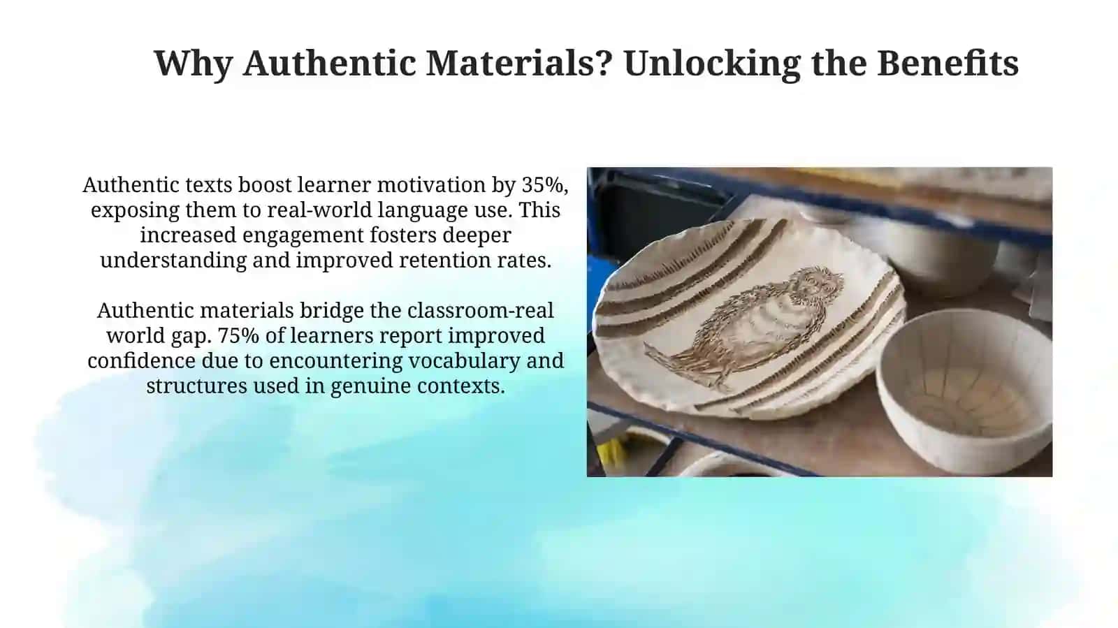 Making up heading questions based on authentic materials 4