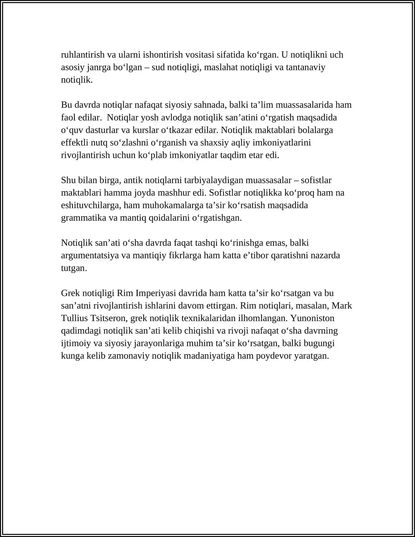 YUNONISTONDA NOTIQLIK SAN’ATINING PAYDO BO‘LISHI 4