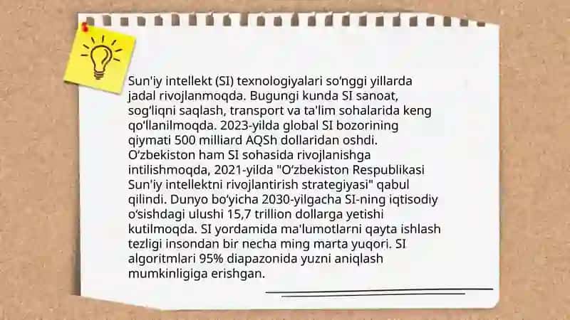 Zamonaviy axborot -komunikatsion texnologiyalar tasnifini tuzish 4
