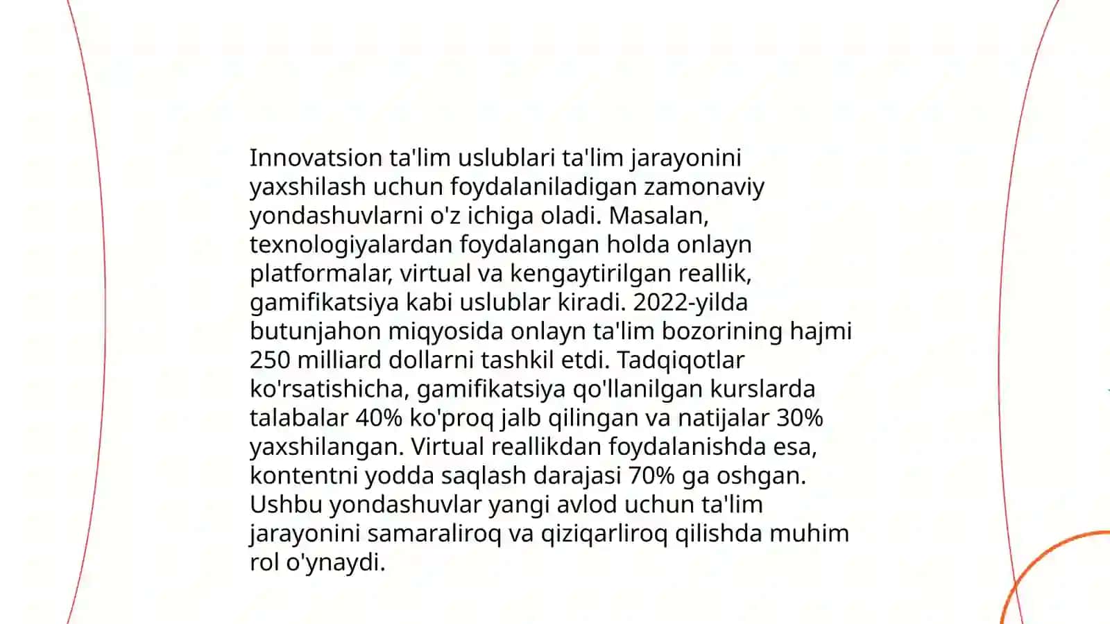 Zamonaviy pedagogik texnologiyalarni o'zlashtirish 4