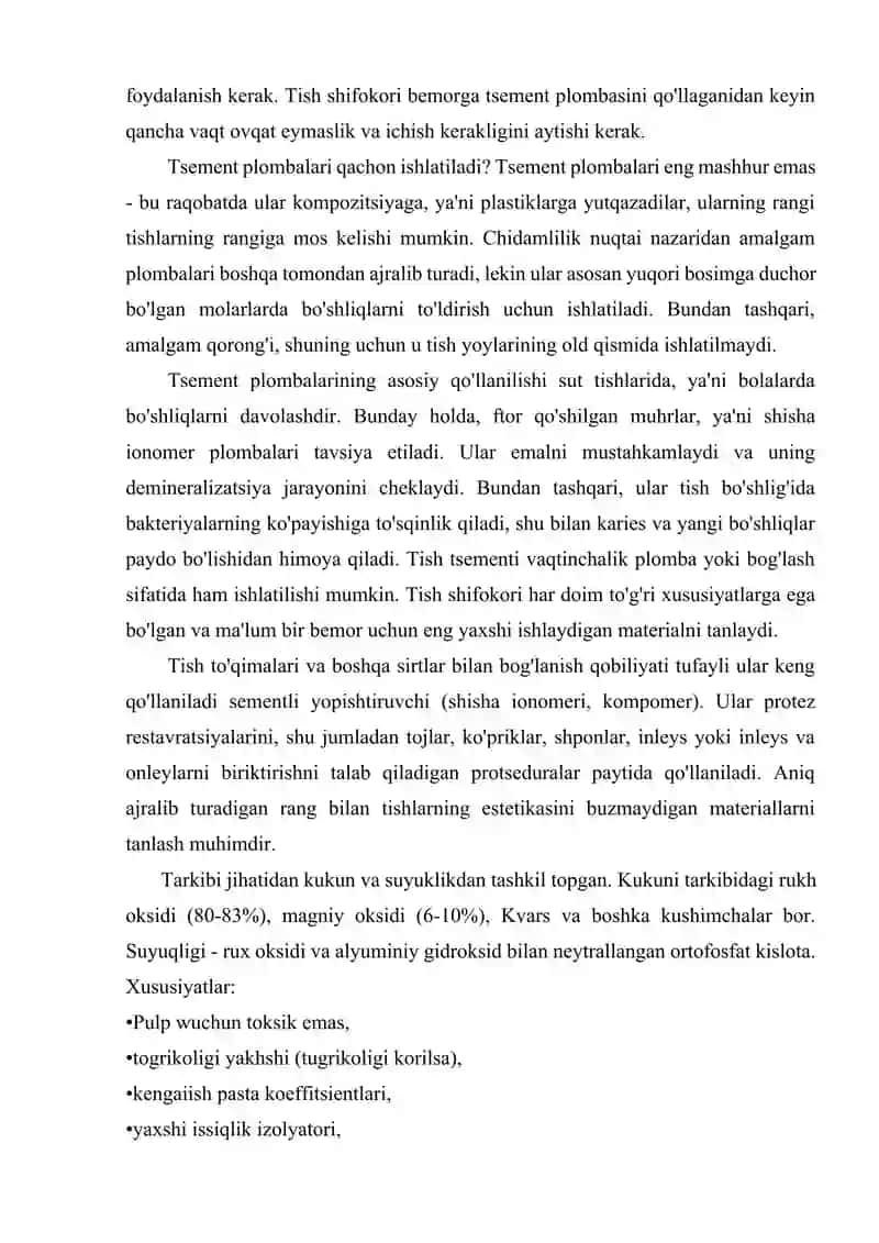 SEMENT PLOMBA ASOSLARI 4