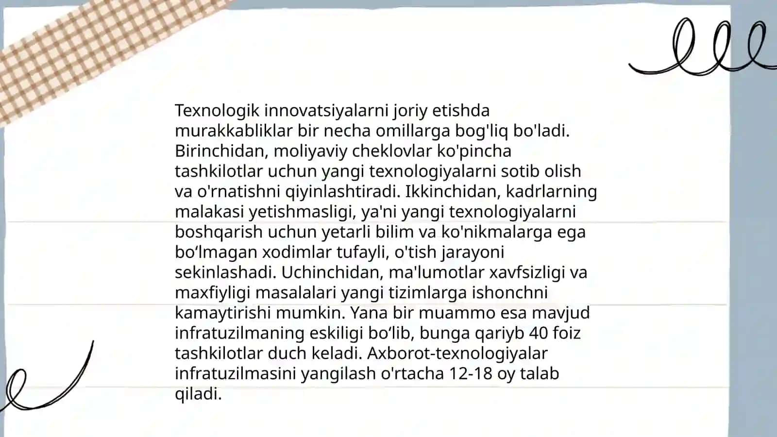 Innovatsion iqtisodiyotda huquqiy va me'yoriy baza masalalari 4
