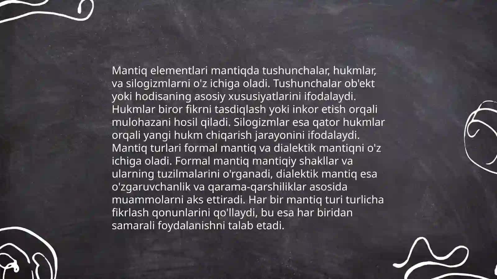 Mantiqiy amallar 4