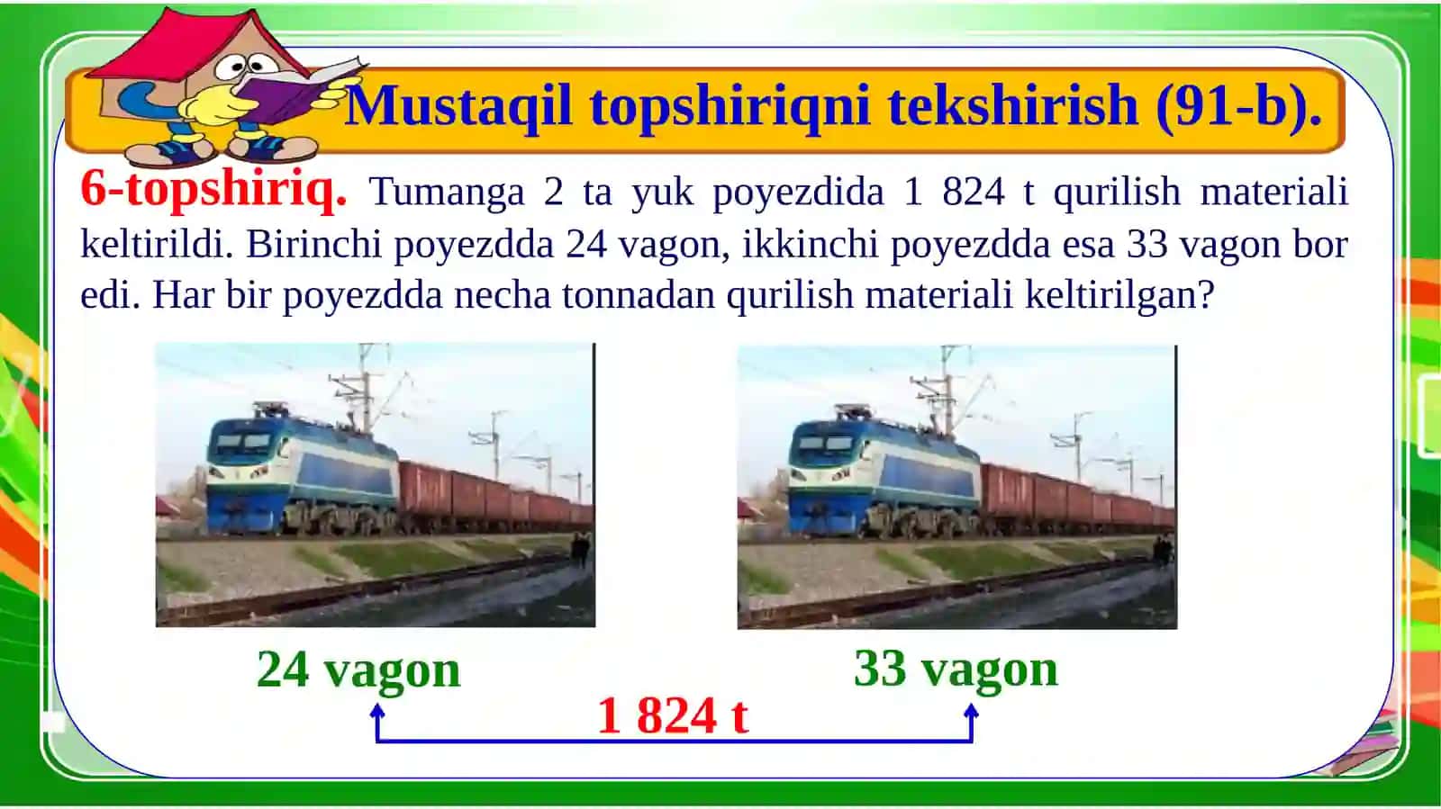 4-sinf Matematika Ko'p xonali sonlarni uch xonali songa bo'lishni mustahkamlash 4