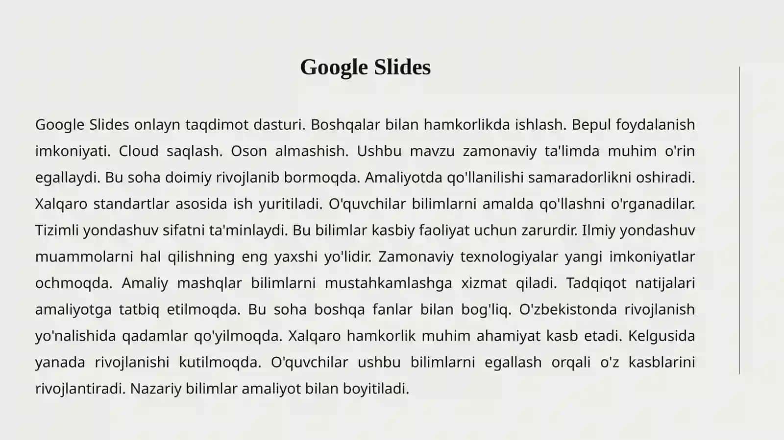 Taqdimot tushunchasi 4