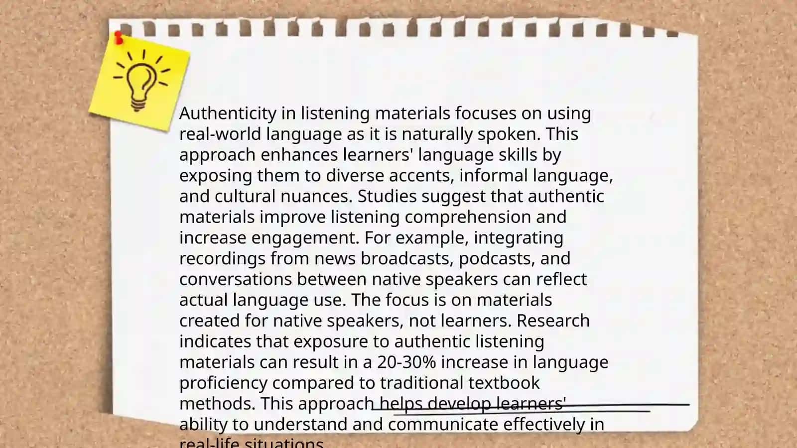 Evaluating Listening Materials 4