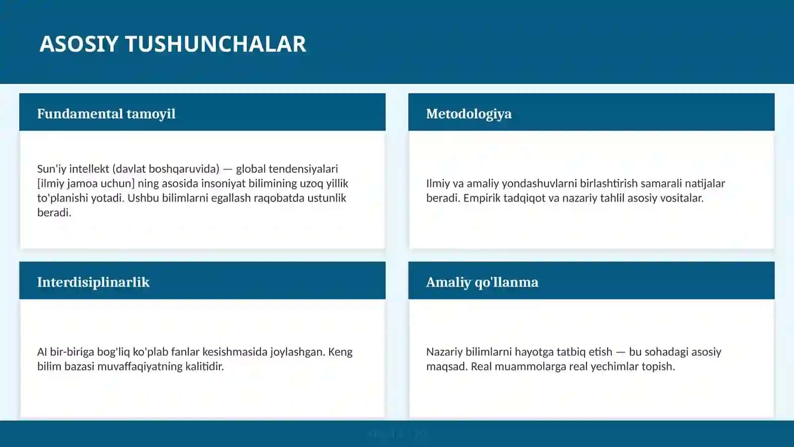 Sun'iy intellekt (davlat boshqaruvida) — global tendensiyalari [ilmiy jamoa uchun] 4