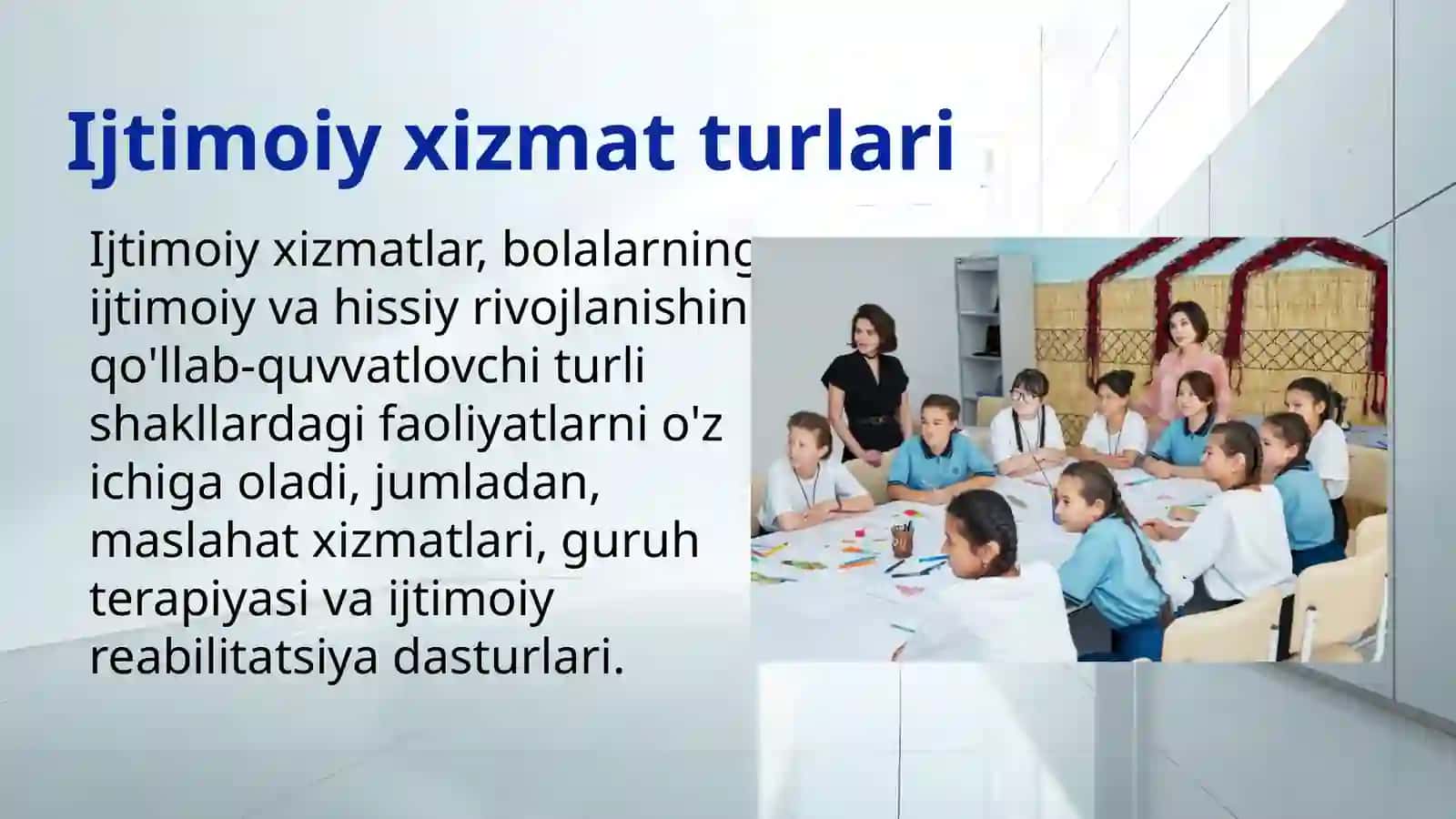 Ijtimoiy xodimlarning bolalarni muvaffaqiyatli adaptatsiyasiga yordam 4