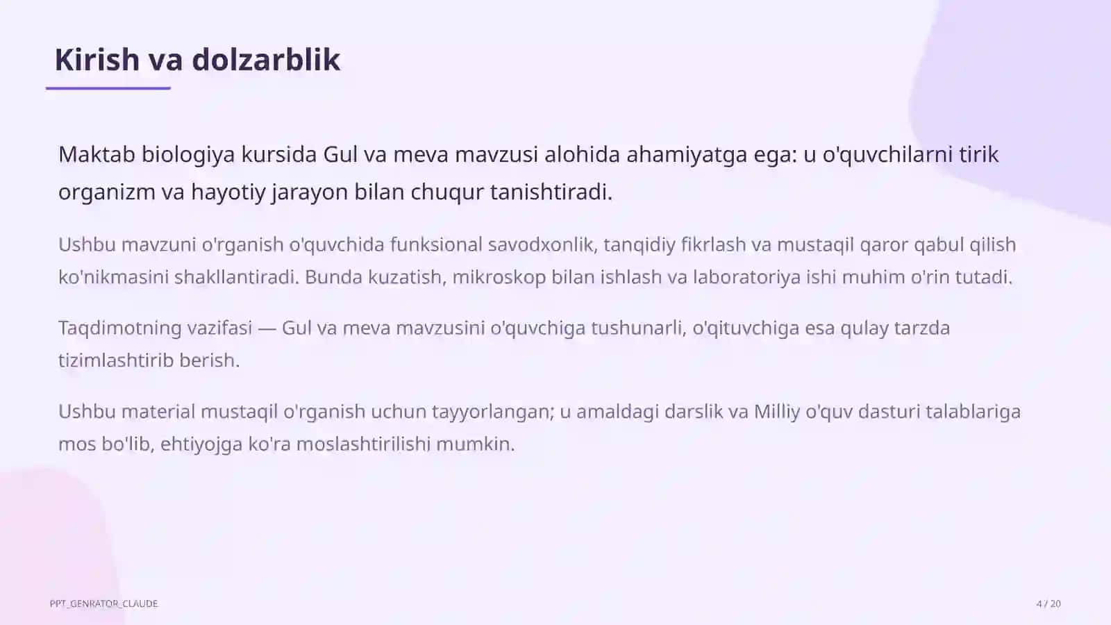 Gul va meva (5-sinf) 4