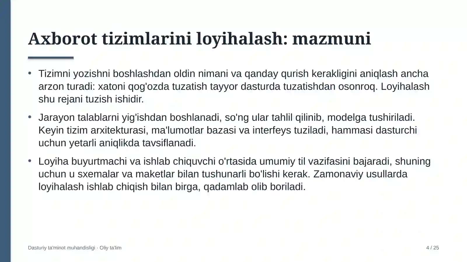 xayriya jamg'armalarida axborot tizimlarini loyihalash 8126 4