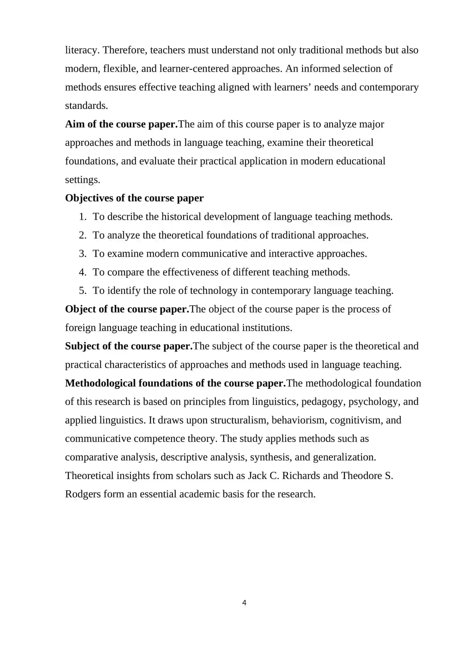 Approaches and methods in language teaching 4