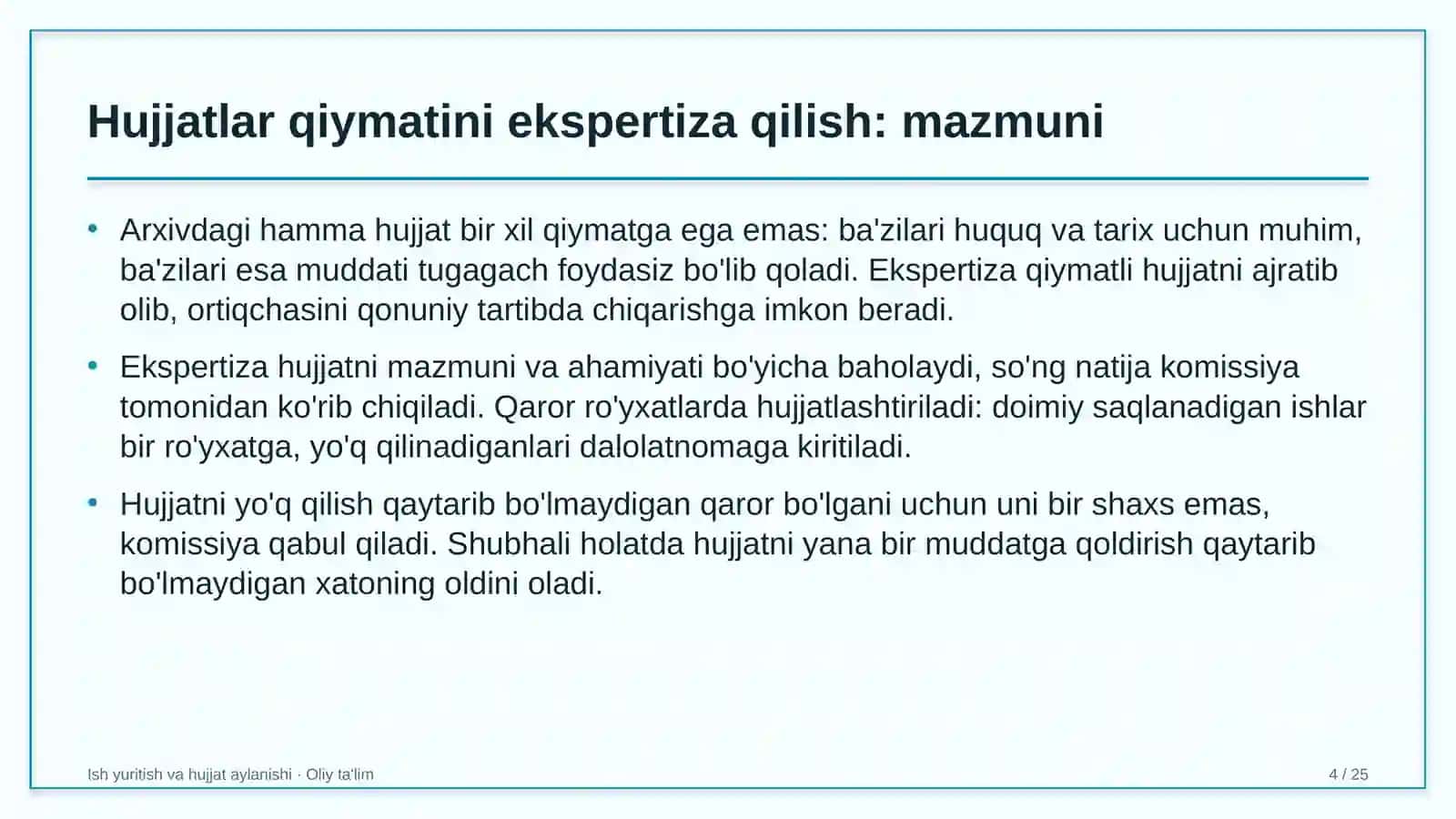 matbaa korxonalarida hujjatlar qiymatini ekspertiza qilish 1711 4
