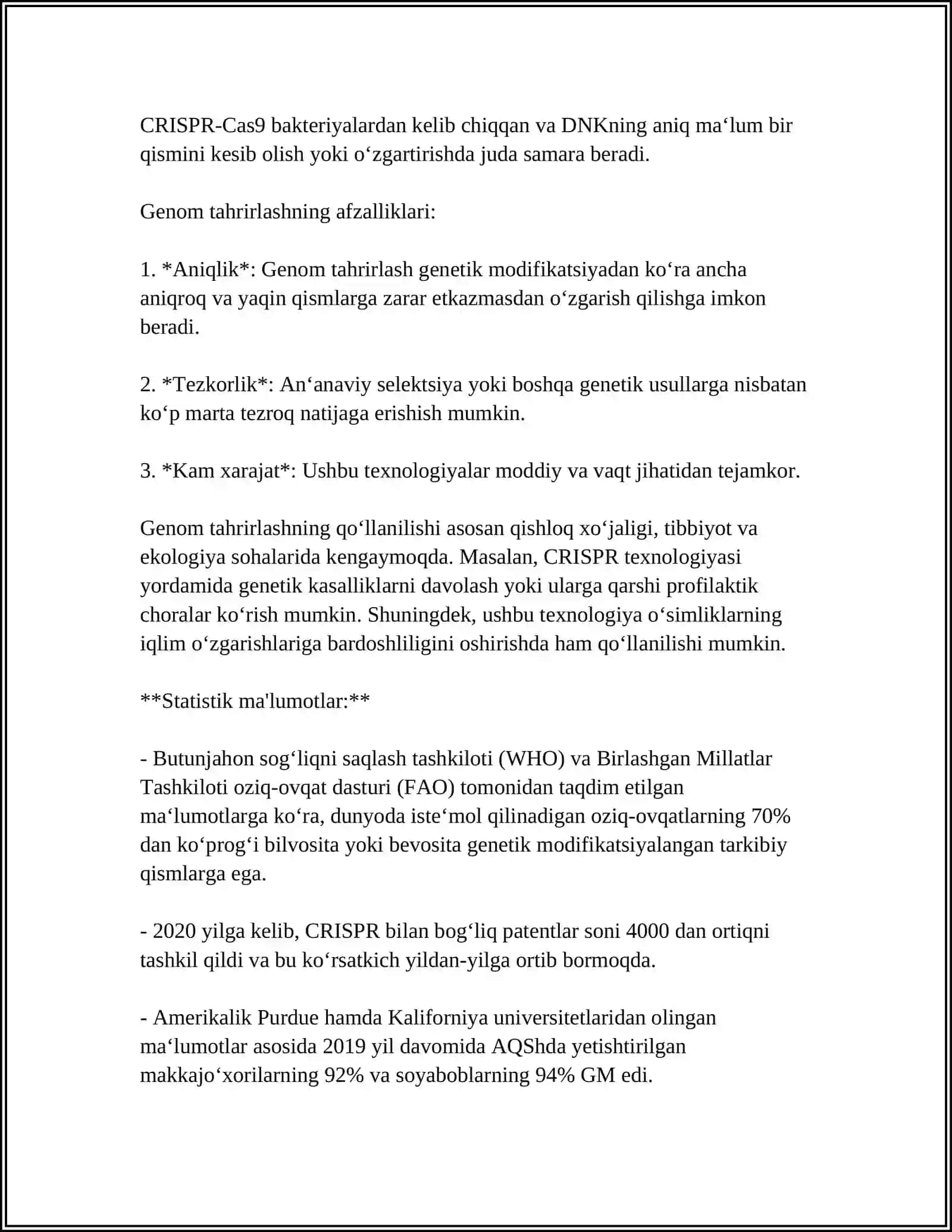 ZAMONAVIY TIBBIYOT TEXNOLOGIYALARI MAVZUSIDA LOTINCHA TERMINLAR QATNASHGAN BOʻLISHI KERAK 4