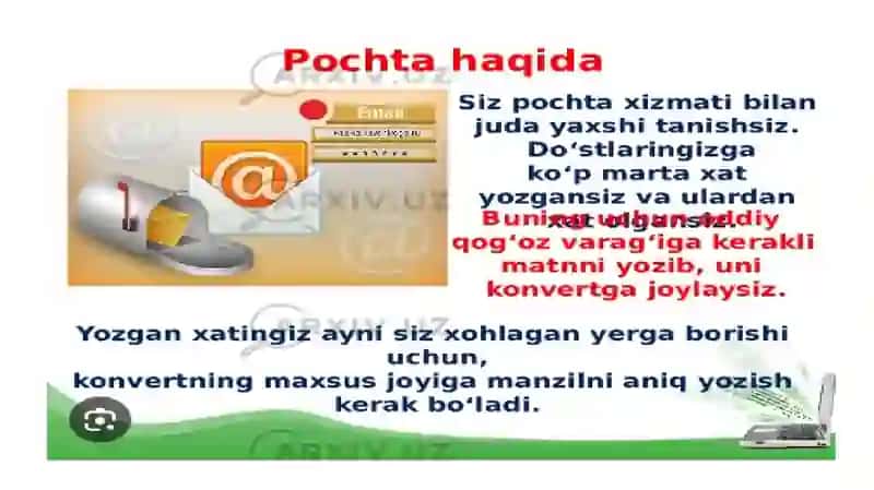 Gmail akaun haqidagi ma'lumot 4