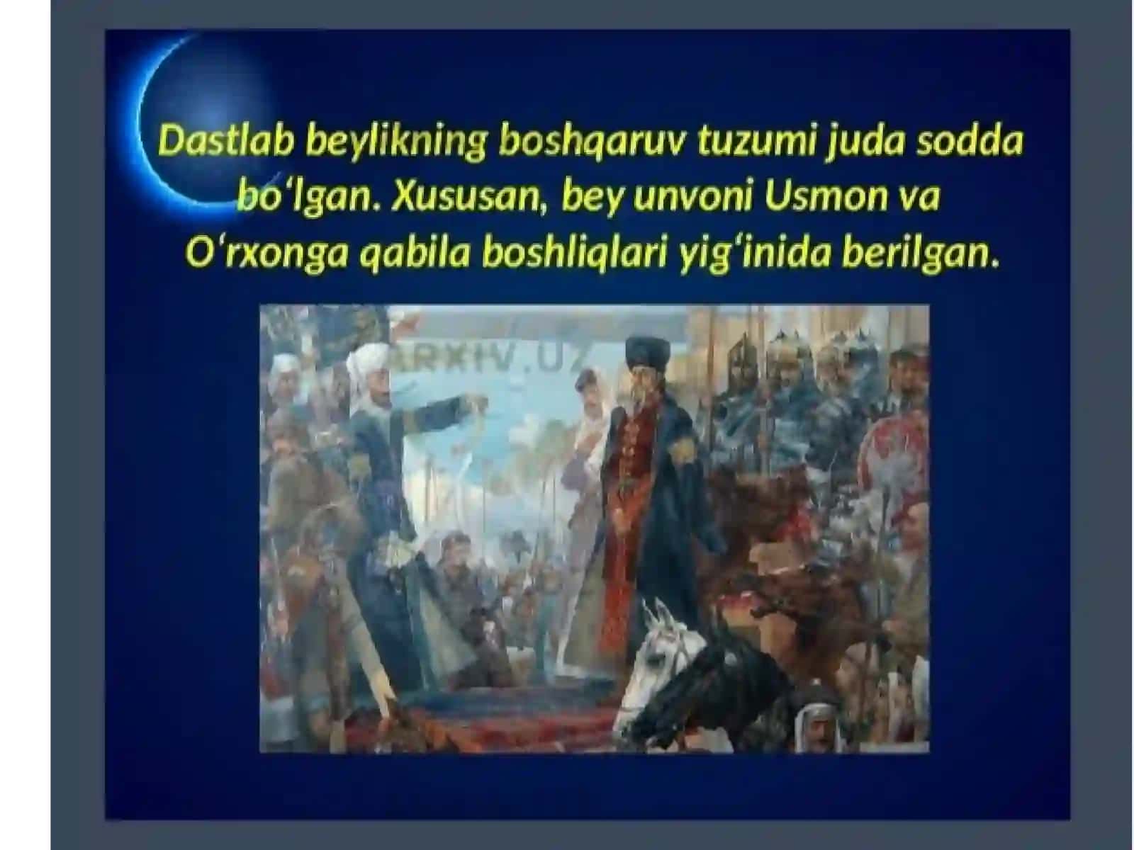 USMONALI IMPERIYASINING TASHKIL TOPISHI 4