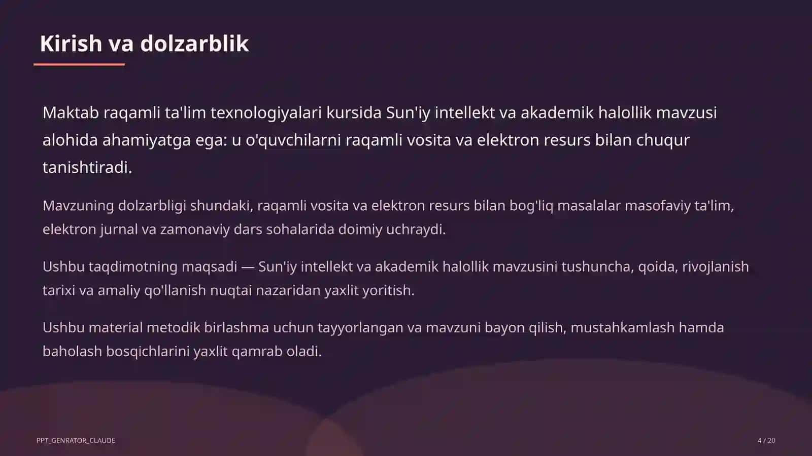 Sun'iy intellekt va akademik halollik 4