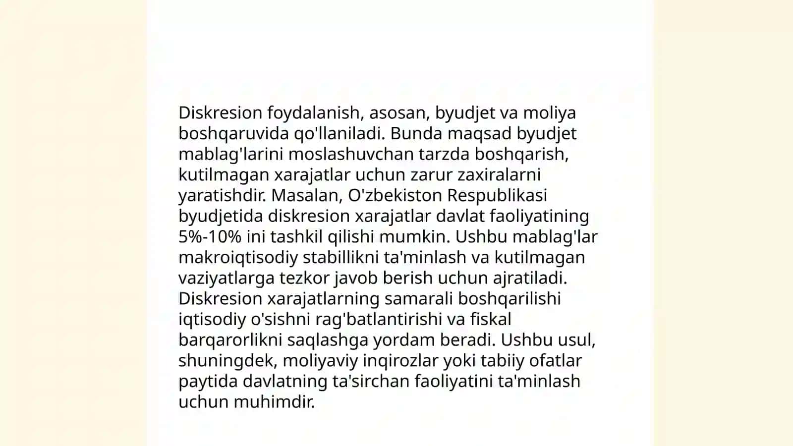 Diskresion Foydalanishni Boshqarish (DAC): Kirish Qo'ng'irova Sevinch 4