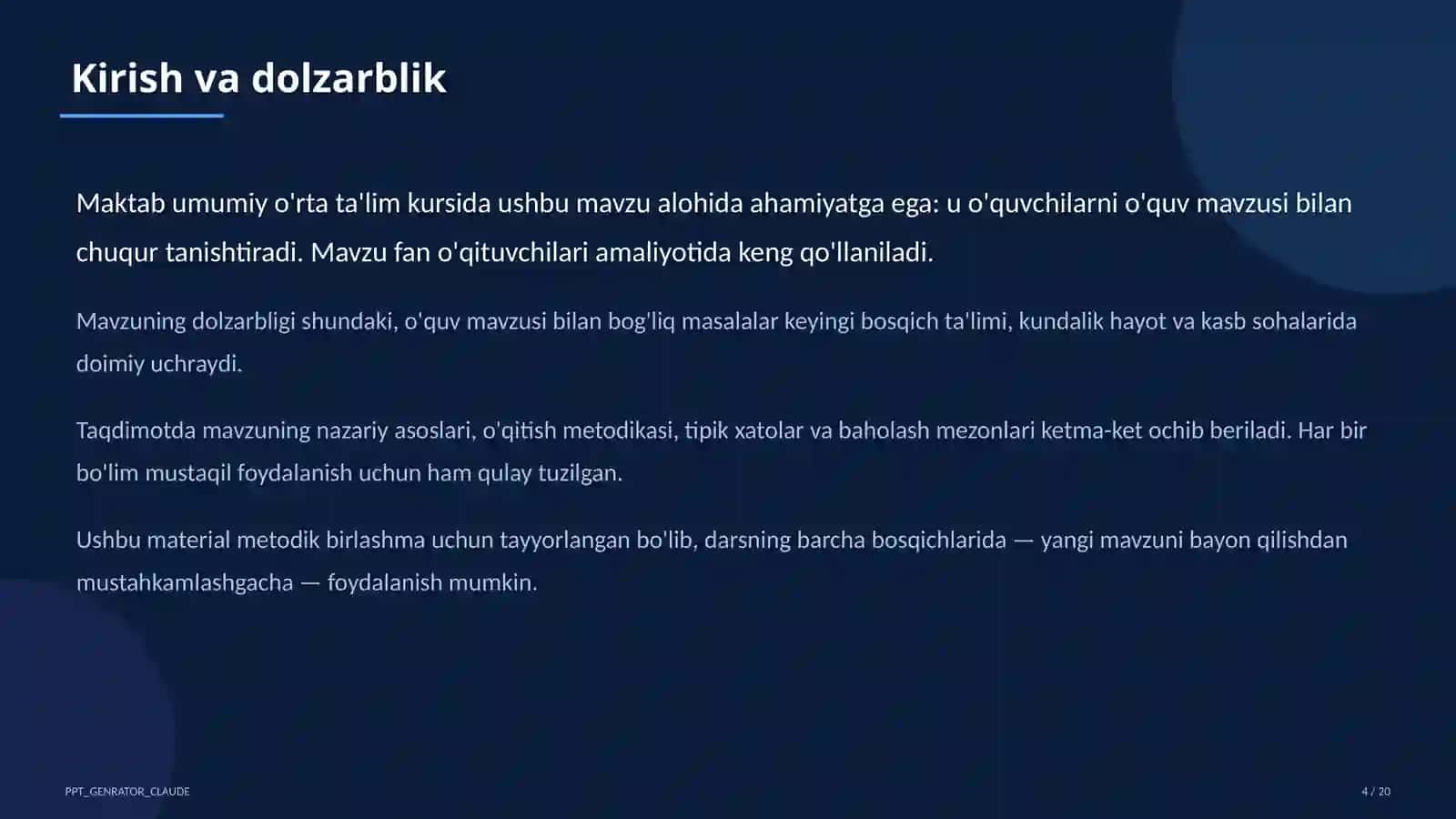 Iqtisodiyot va biznes 4