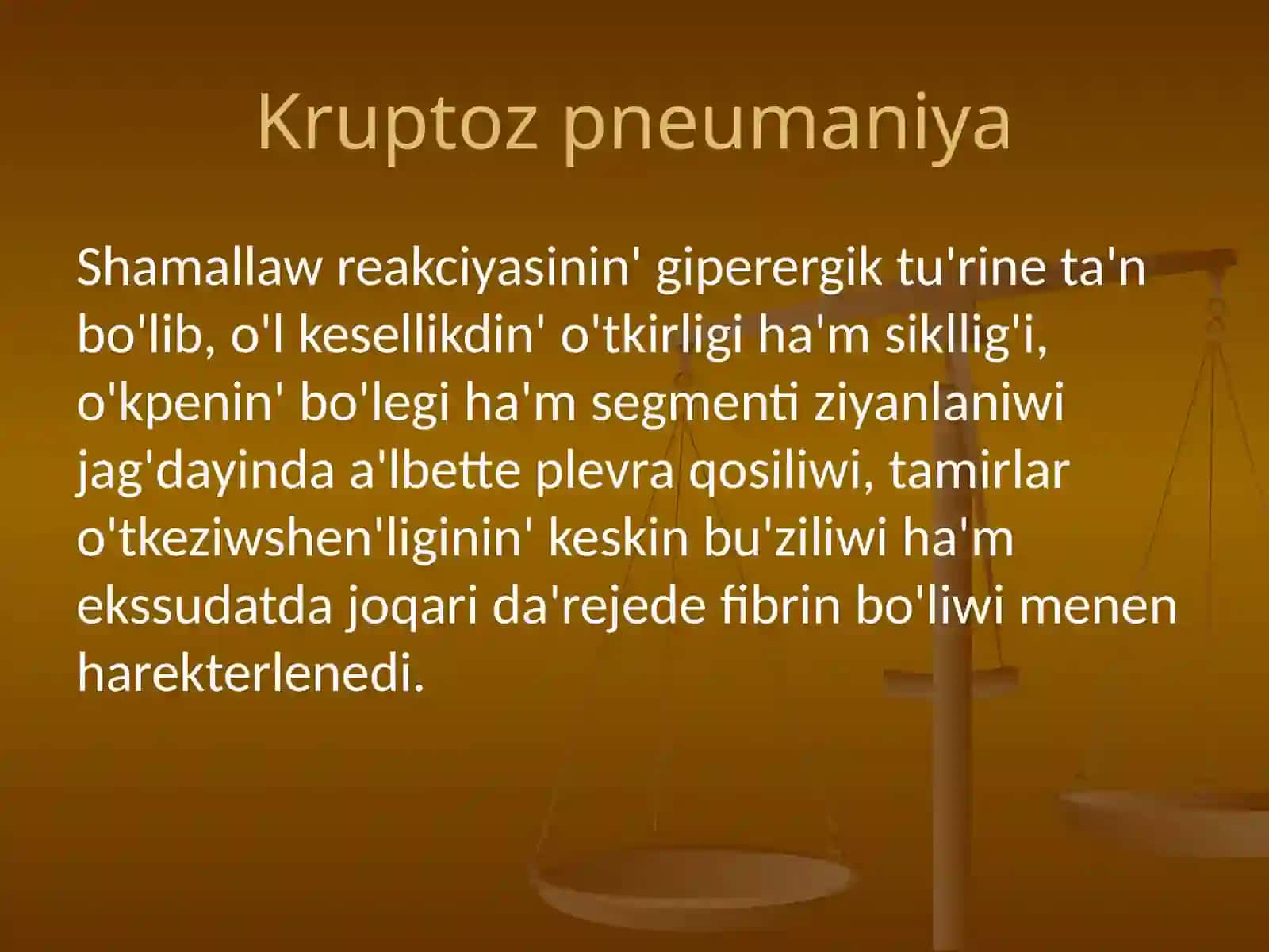 O'kpekeselliklerina'tiyjesindeju'rekkesellikleri 4