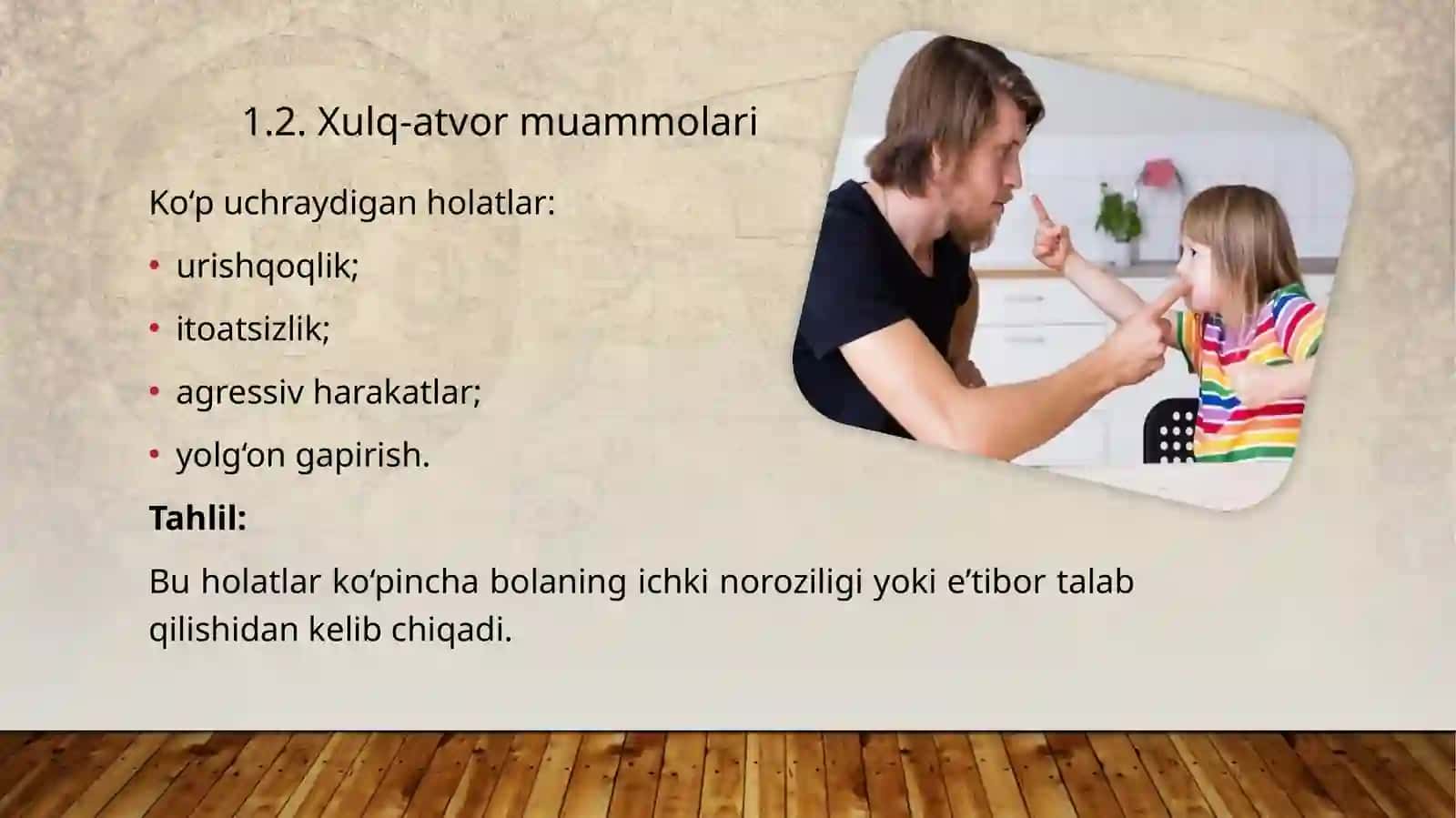 Har bir yosh guruhida yuz beradigan muammolar tahlili 4