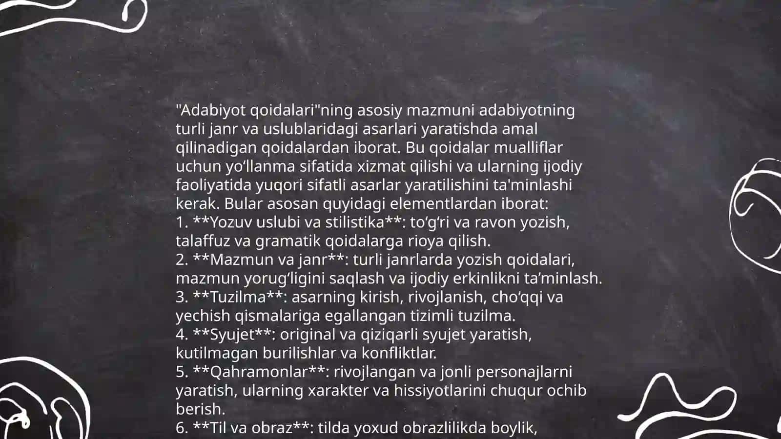 Abdurauf Fitratning "Adabiyot qoidalari" va "Aruz haqida" asarlari tahlili 4