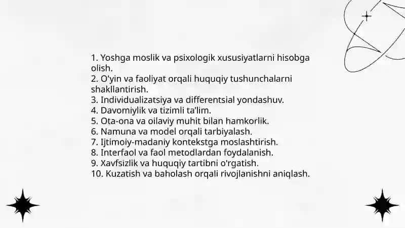 Maktabgacha yoshdagi bolalarning huquqiy taʼlimi 4