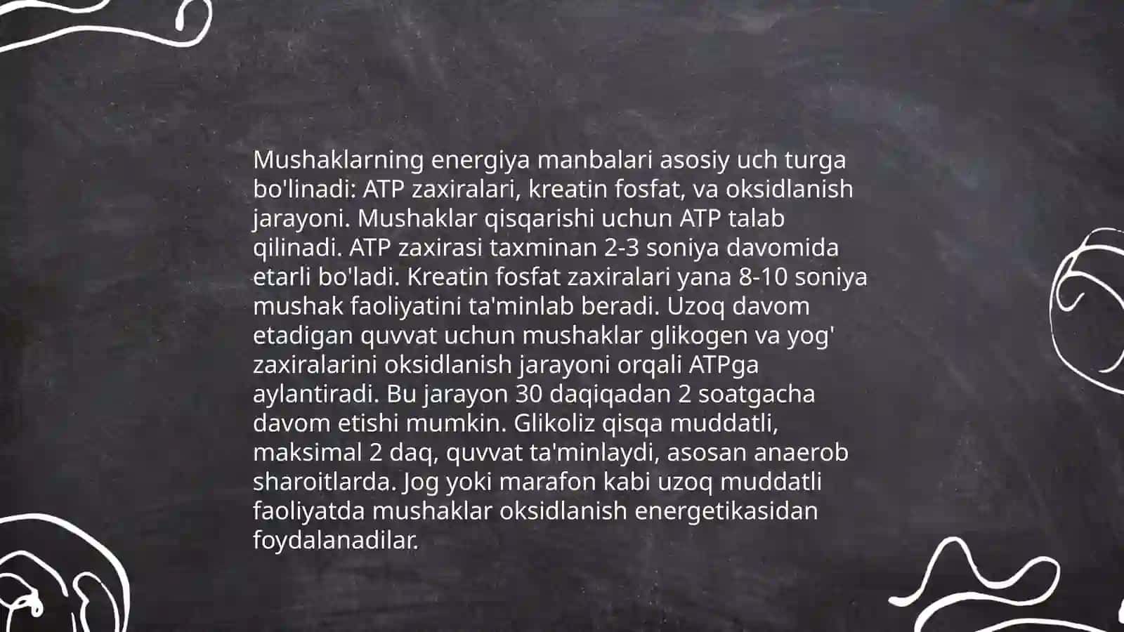 Mushaklar fiziologiyasi 4