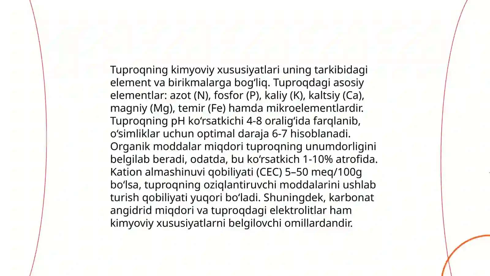 Tuproqshunoslikning rivojlanishi va unumdorligi 4