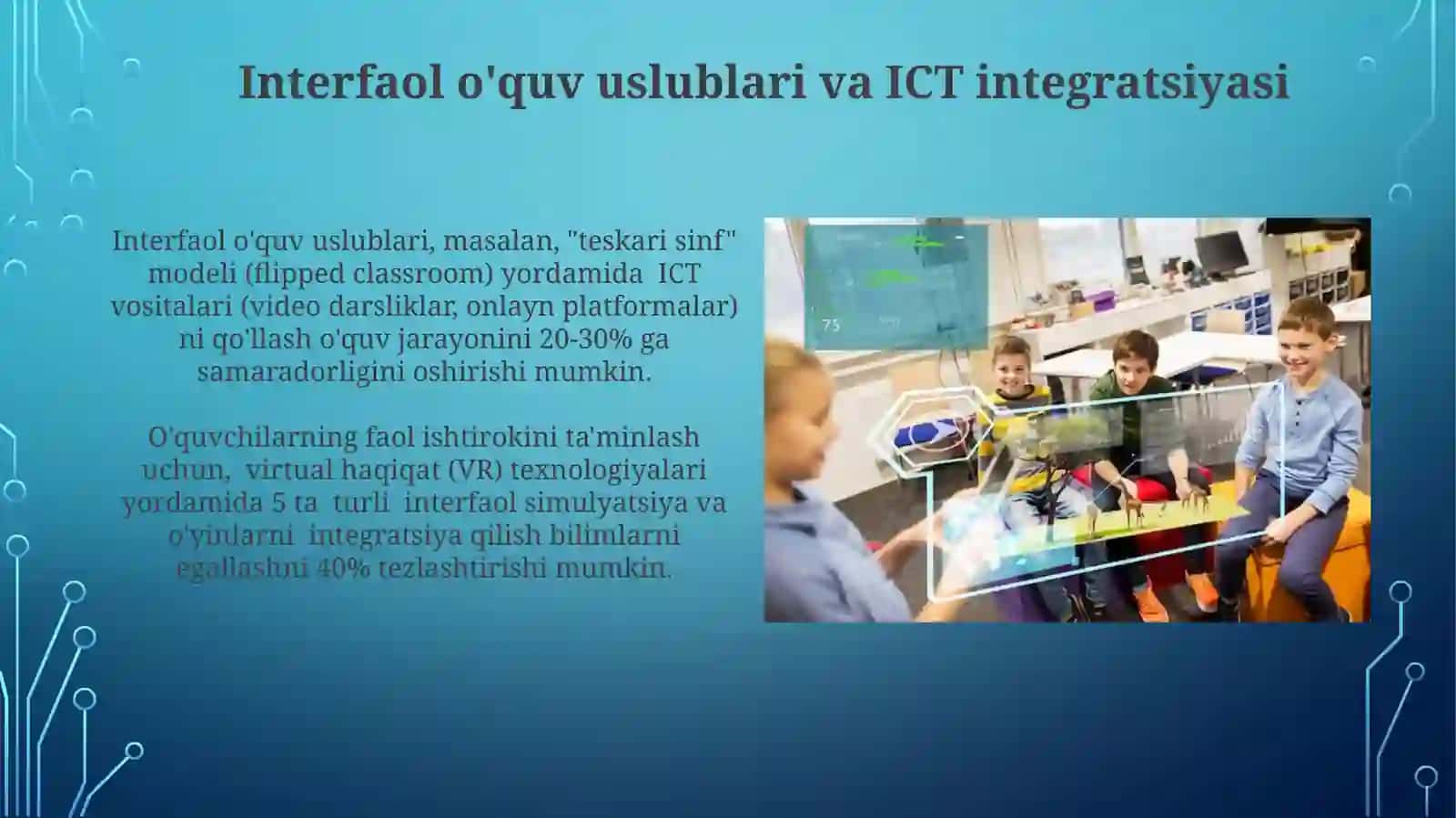 Axborot-kommunikatsiya texnologiyalari asosida innovatsion pedagogik faoliyat 4