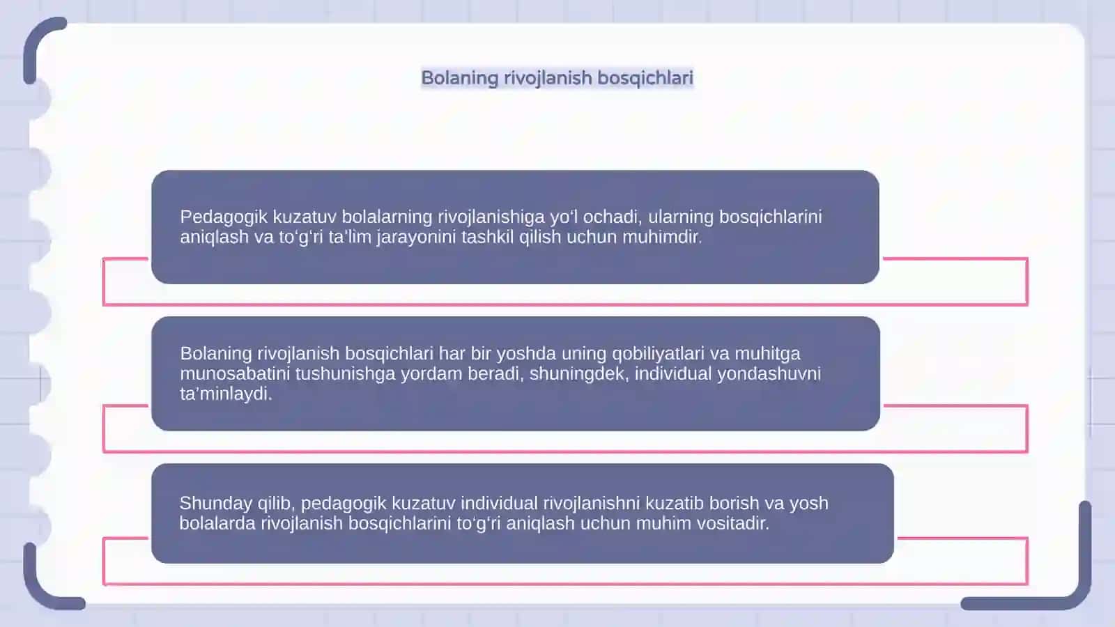 Pedagogik kuzatuv 4
