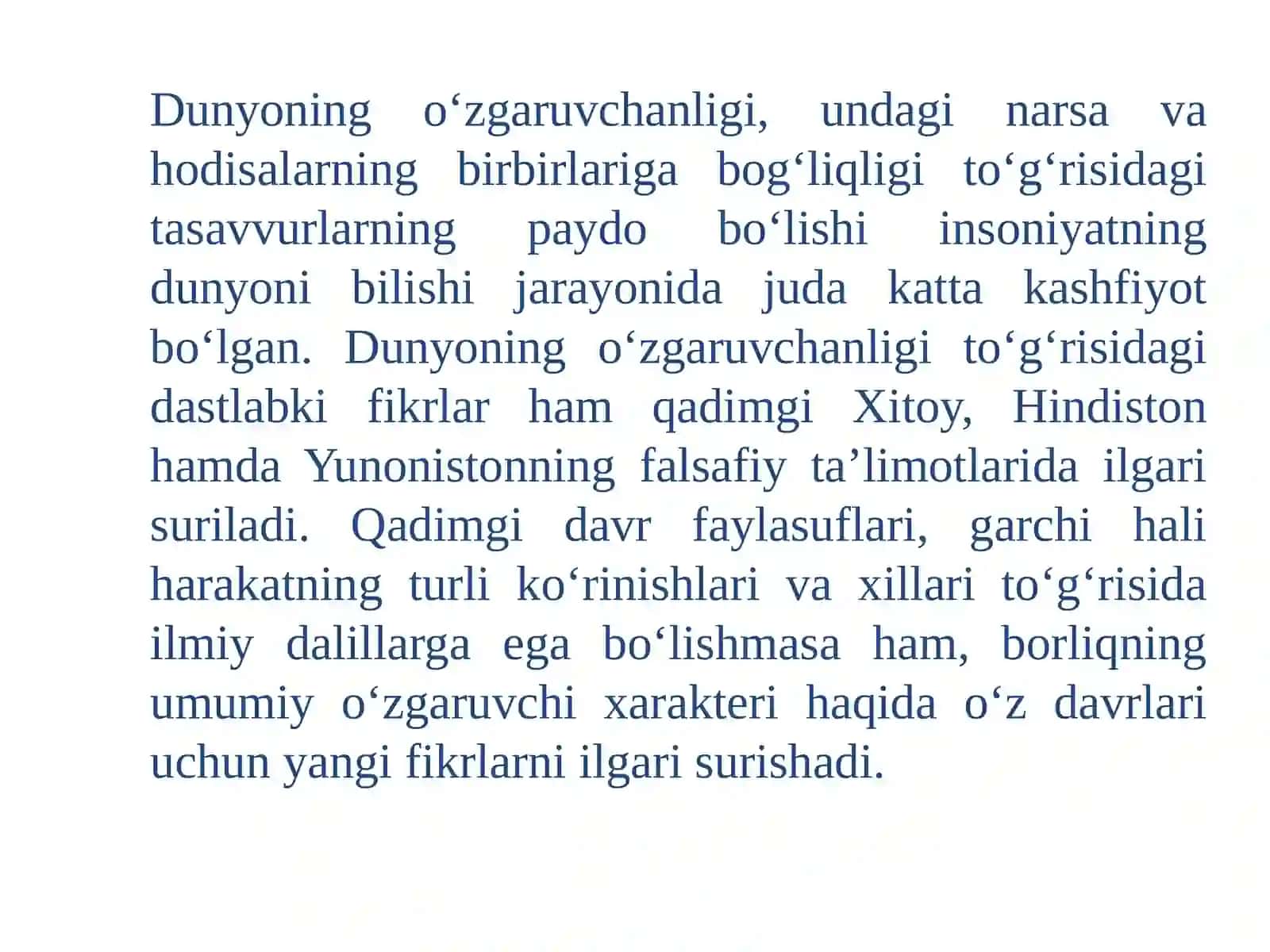 RIVOJLANISH FALSAFASI(Dialektika) 4