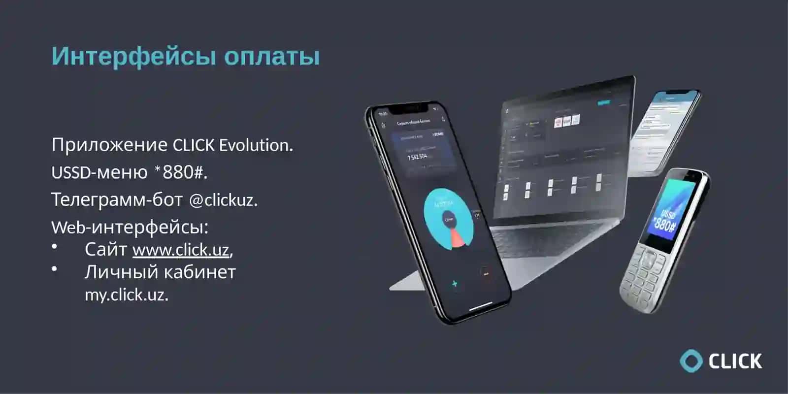 CLICKapp Rus tilida slayd 4