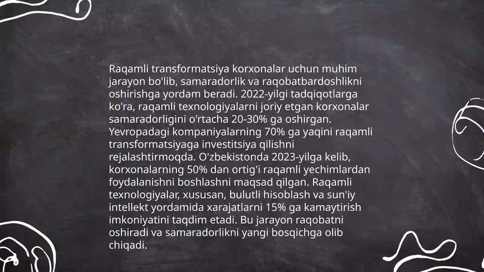 Korxonalar faoliyatida elektron bizmesdan foydalanish 4