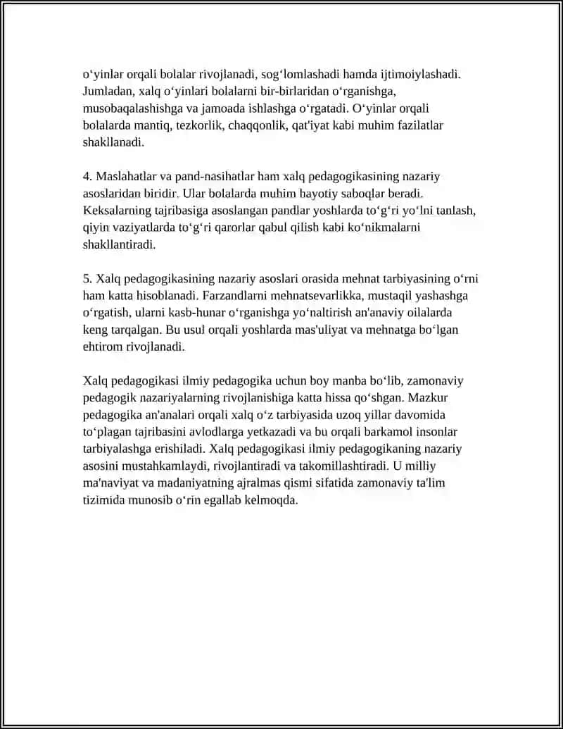 XALQ PEDAGOGIKASI- ILMIY PEDAGOGIKA ASOSI 4
