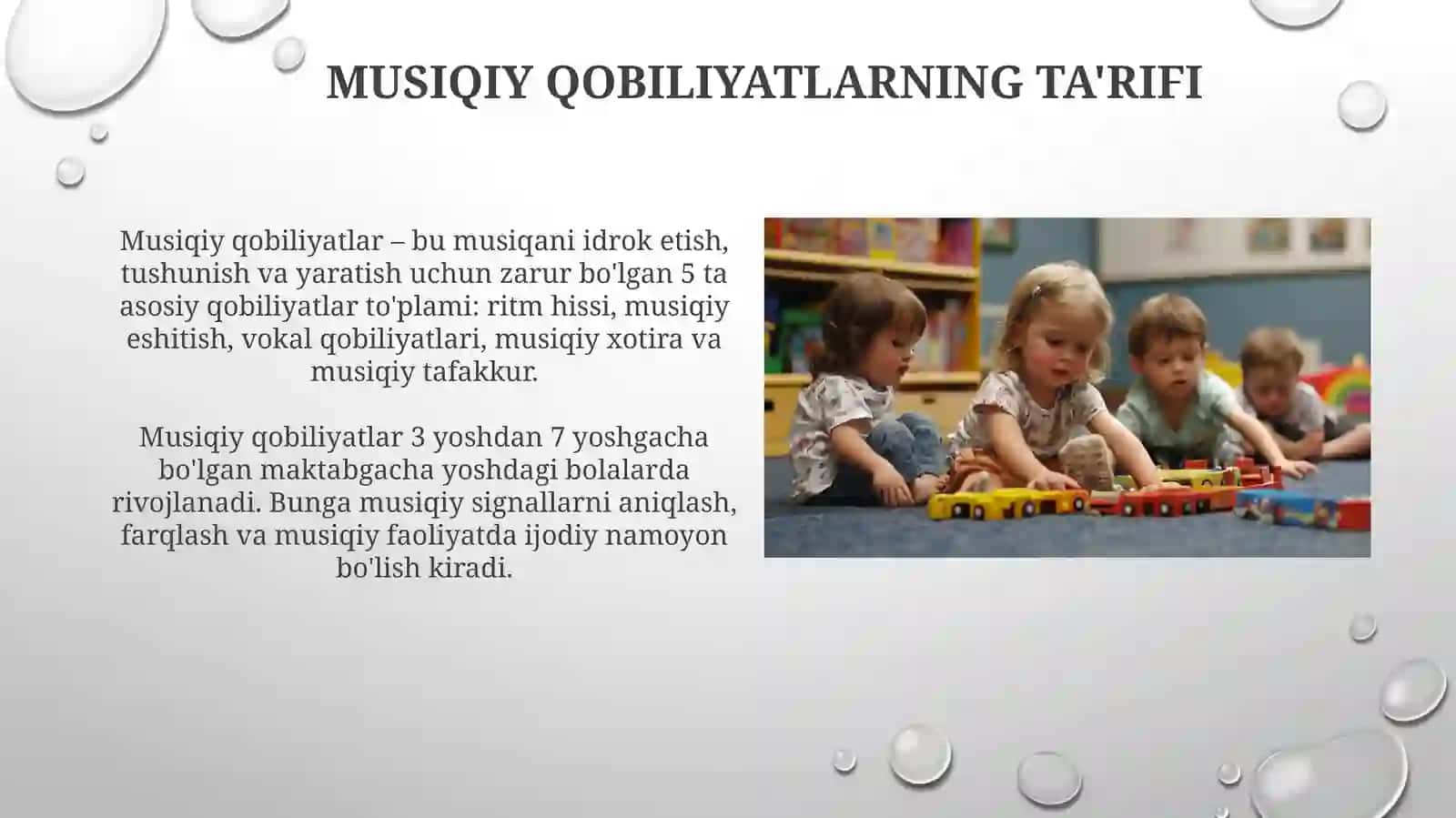 Yoshdagi Bolalarda Musiqiy Qobiliyatlar 4