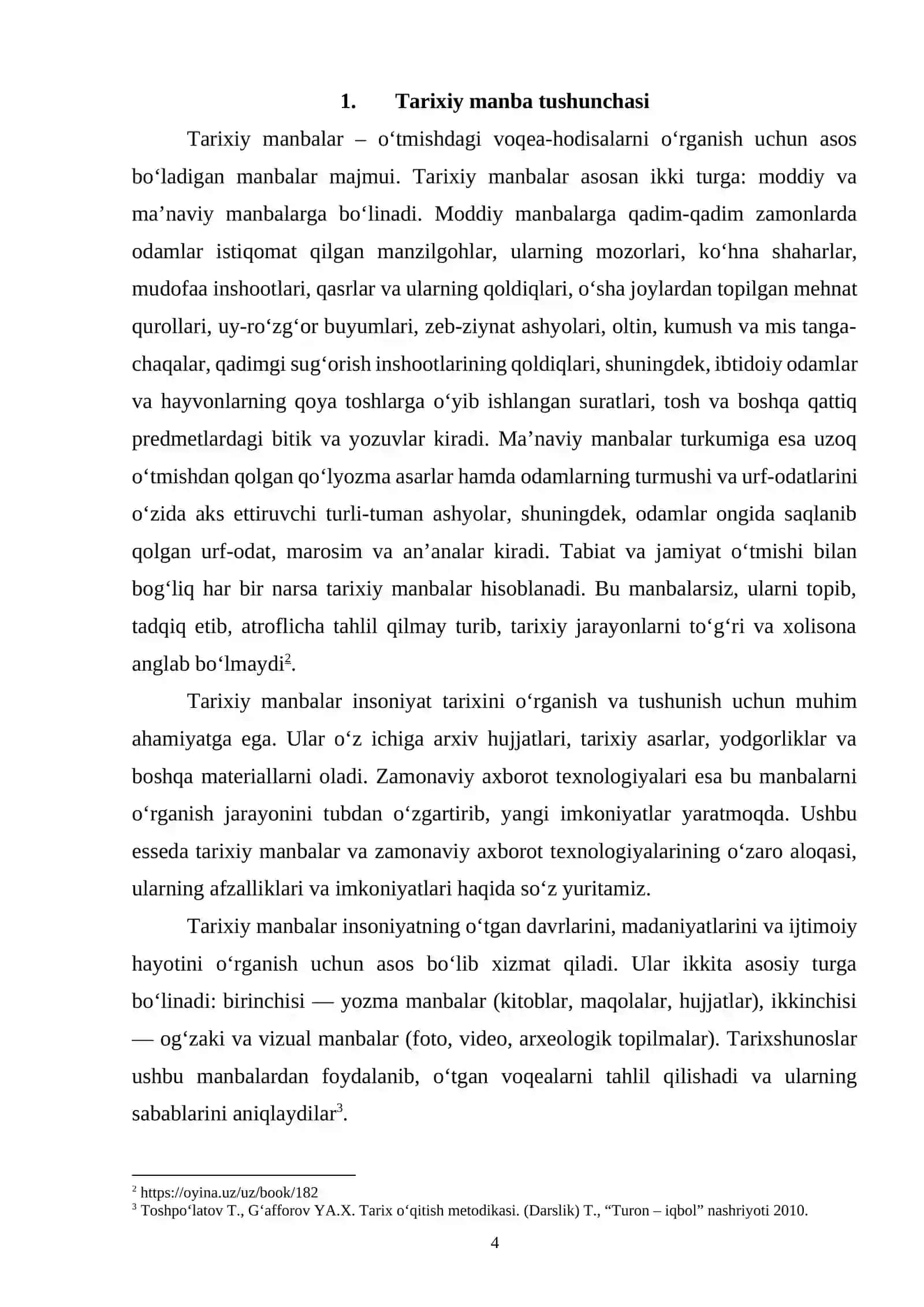 Tarix tizimida tarixiy-badiiy adabiyotlardan foydalanish usullari 4