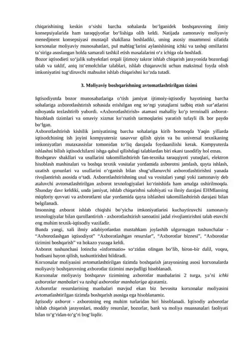 Moliyani boshqaruvning mazmun va mohiyati 4