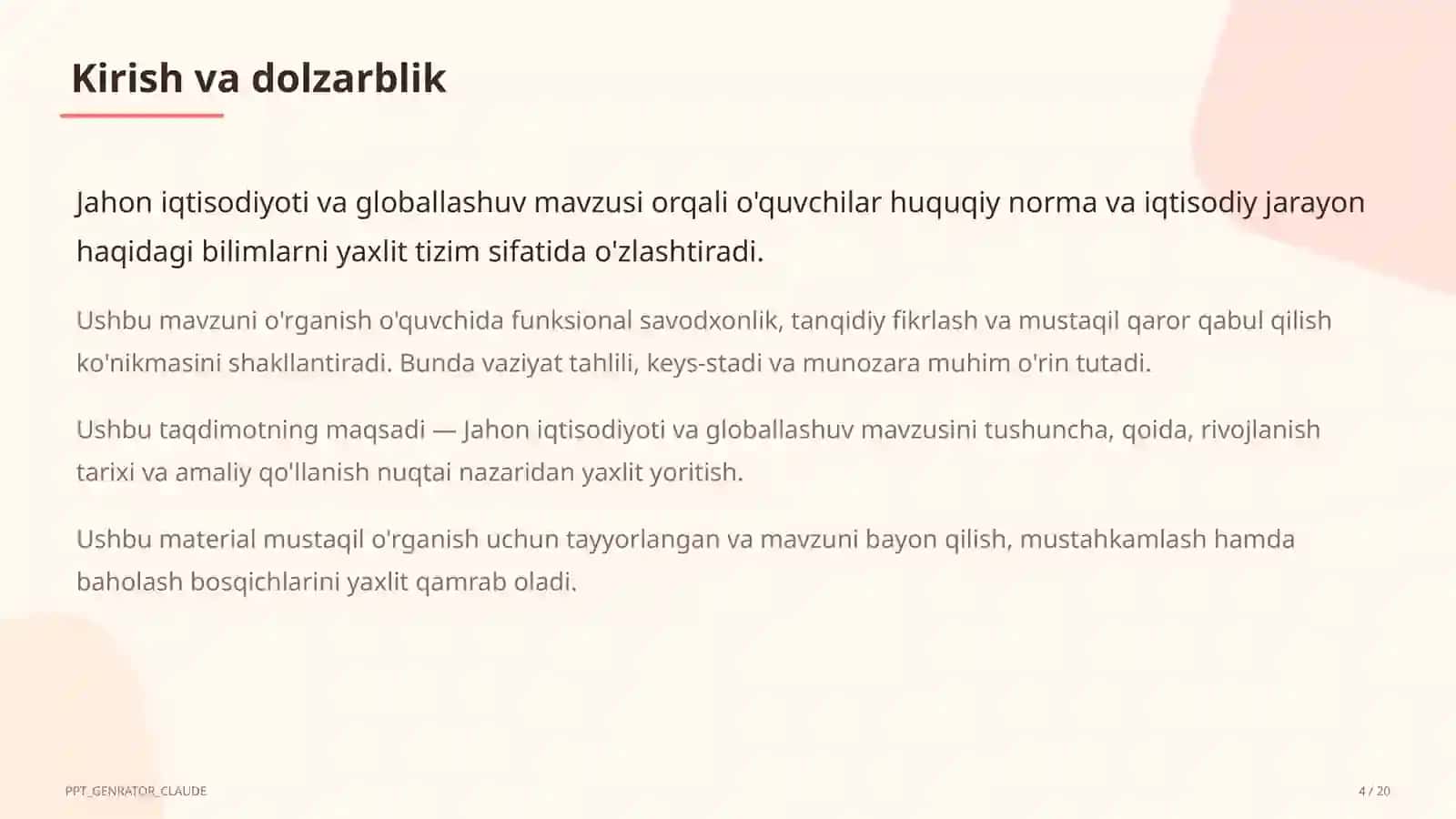 Huquq va iqtisodiyot asoslari (9–11) 4