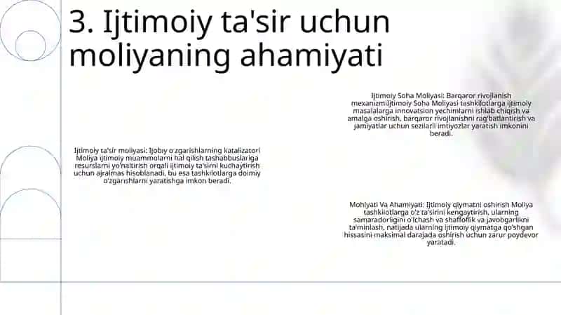 Ijtimoiy Soha Moliyasi, Mohiyati Va Ahamiyati 4