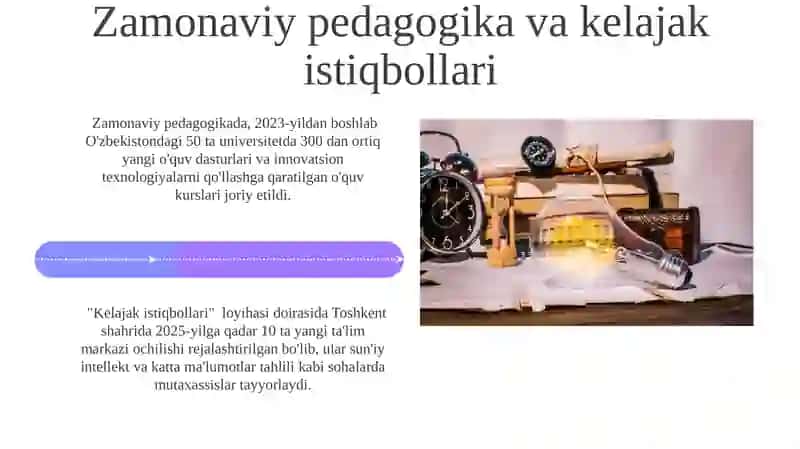 Zamonaviy Pedagogika Tarixi 4